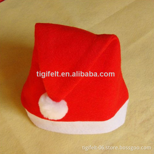 wool Felt Santa Caps wholesale unique christmas hats